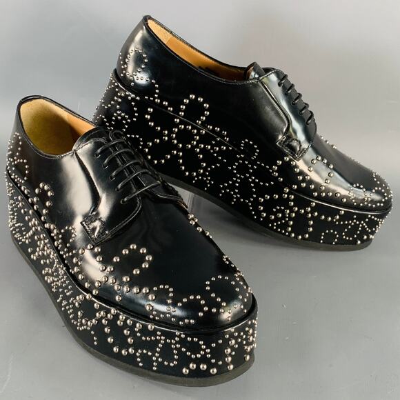 noir kei ninomiya Shoes - NOIR KEI NINOMIYA x CHURCH'S Size 8.5 Shannon 22 Black Platform Lace-up Shoes